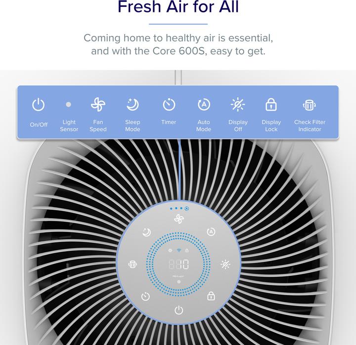 Produktbild Levoit Core 600S Luftfilter (147 m²)