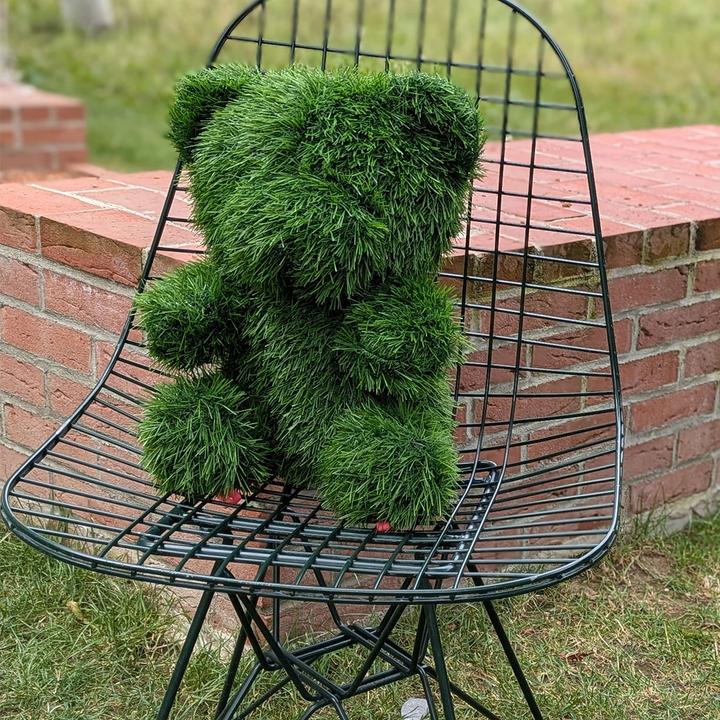 Produktbild Casativo Gras-Figur Deko Bär, klein