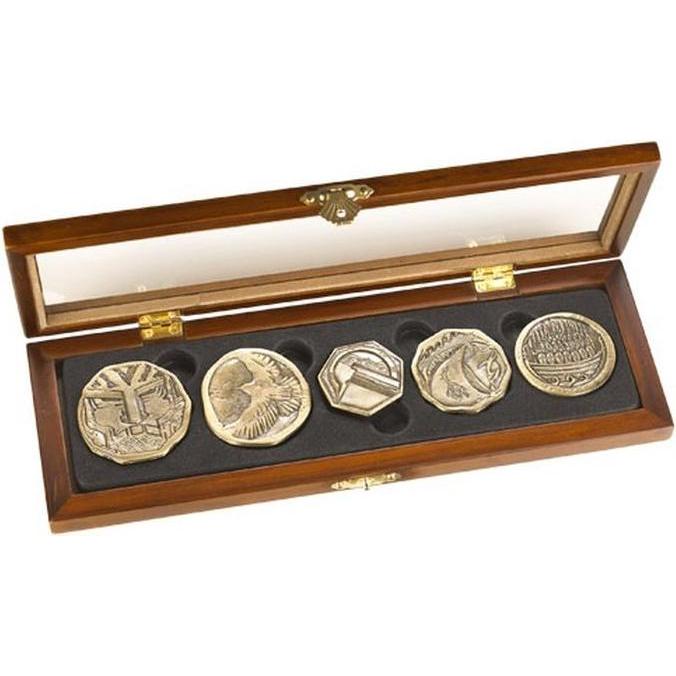 Thumbnail - Noble Collection Der Hobbit: Dwarven Treasure - Münzen Set