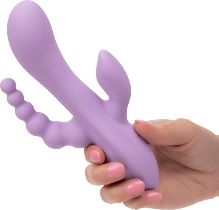 Actual product image CalExotics Bend & Hold Triple Rumbler Vibrator