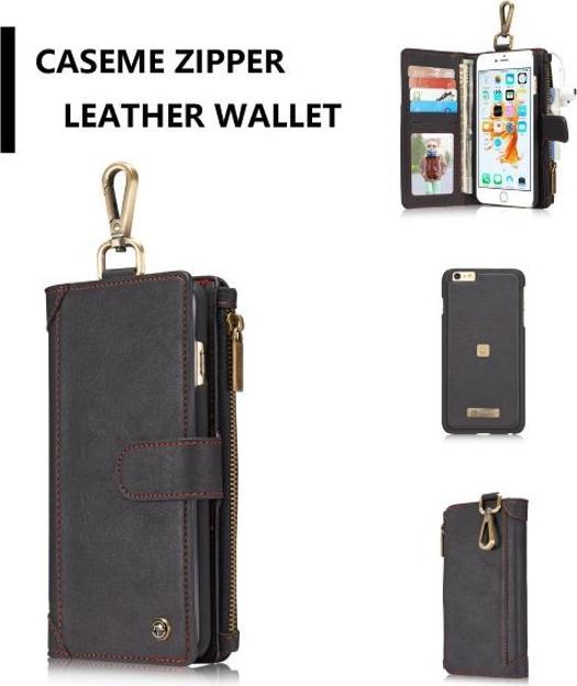 Produktbild Caseme Schlankes Leder Etui mit Portemonnaie (Apple iPhone 7 Plus, Apple iPhone 8 Plus)