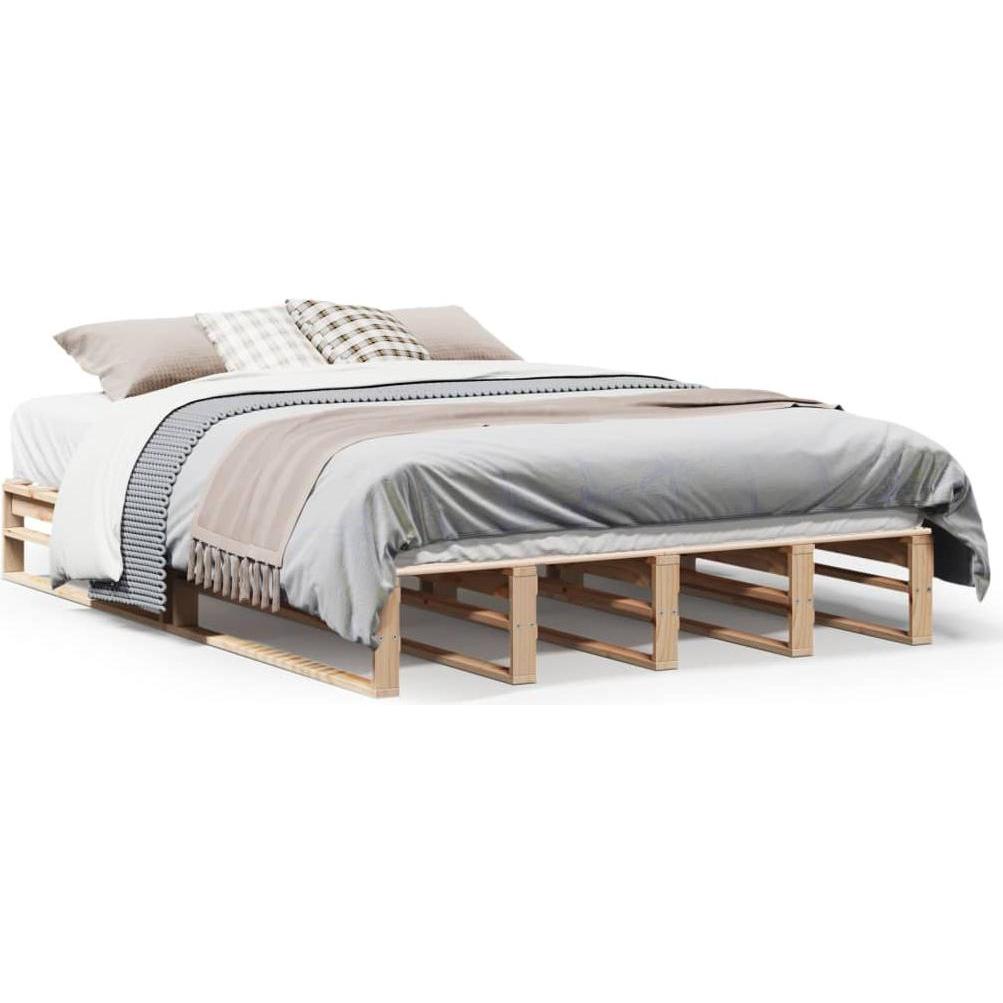 VidaXL, Bett, Bett ohne Matratze (135 x 190 cm)