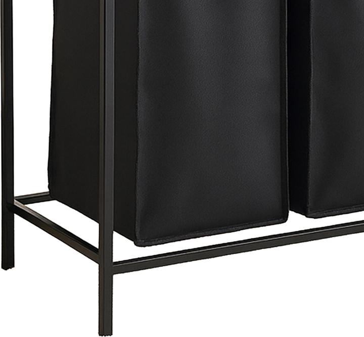 Produktbild Relaxdays Wäschesammler 3 Fächer mit Ablage (120 l)