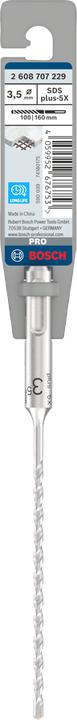 Produktbild Bosch Hausgeräte HammerbohrerPRO SDSplus-5X 3.5x100x160mm 2608707229 (3,5 Millimeter)