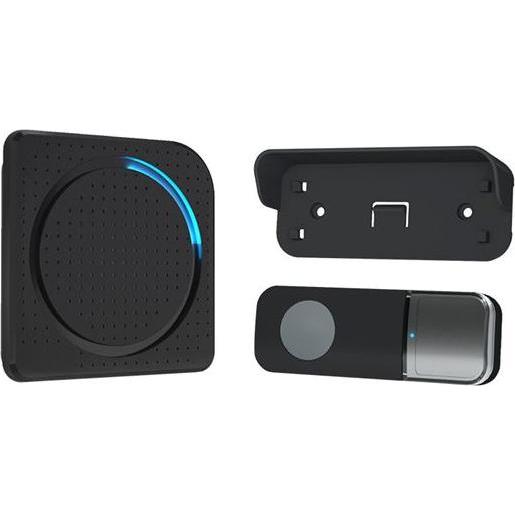 Thumbnail - Olight, Klingel + Türsprechanlage, Solight bezdrôtový zvonček, do zásuvky, 200m, čierny, learning code (Kabellos)