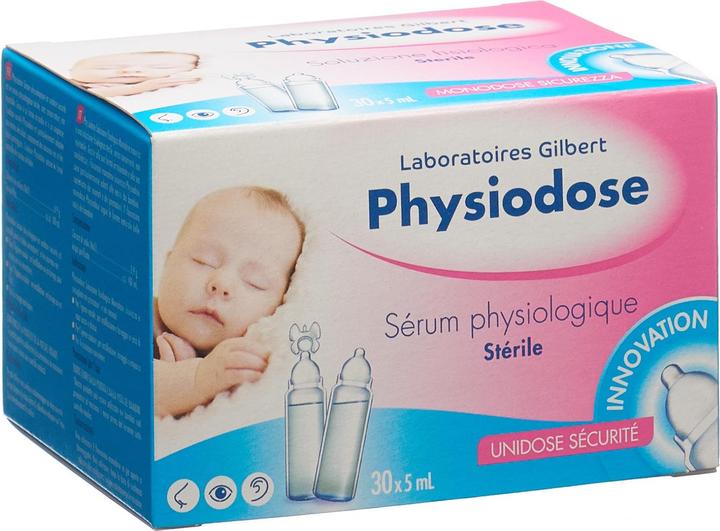 Actual product image Physiodose Physiological saline solution (30 Piece)