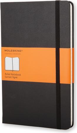 Image du produit Moleskine Carnet Classic Large (A5, À rayures, Couverture rigide)