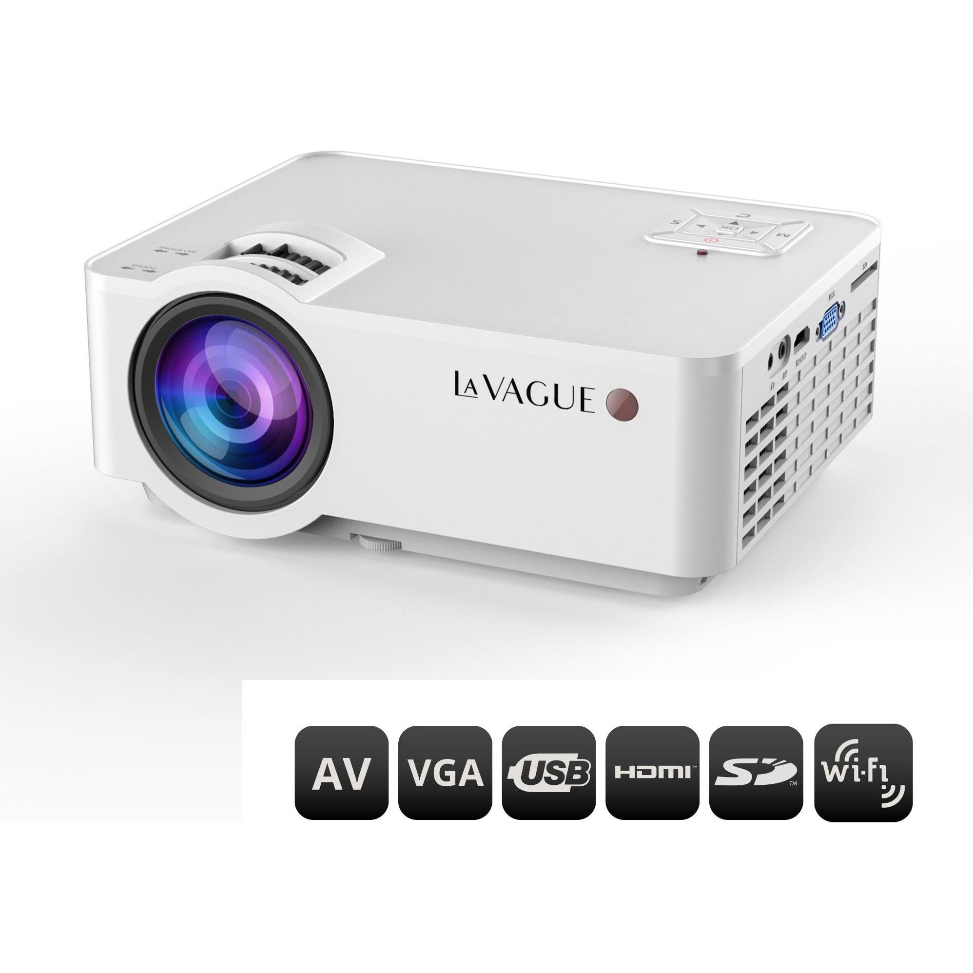 Thumbnail - La Vague LV-HD340 (Full HD, 2500 lm), Beamer, Weiss