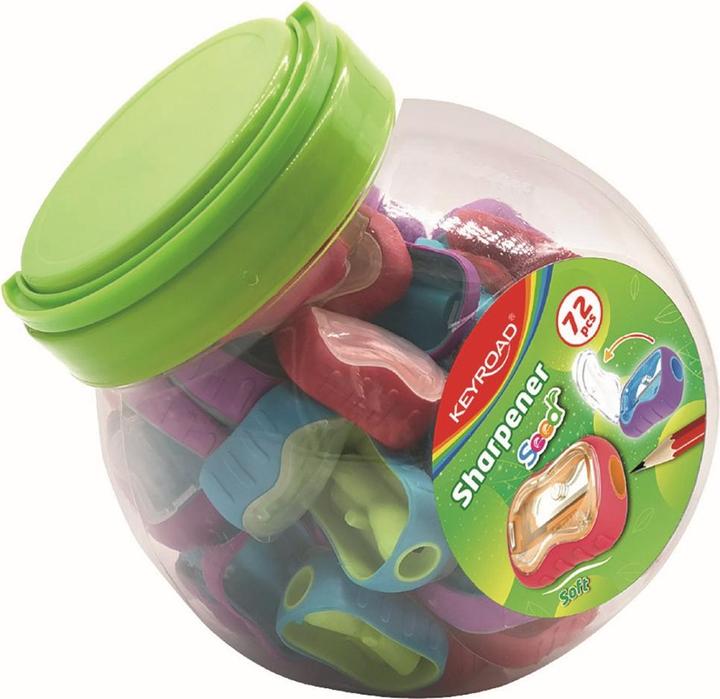 Keyroad Saatgut-kunststoffspitzer, einzeln, tube, farbmischung