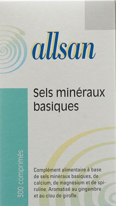 Produktbild Allsan Basen Mineralsalz Tabletten (300 Stück, Tabletten, 230 g)
