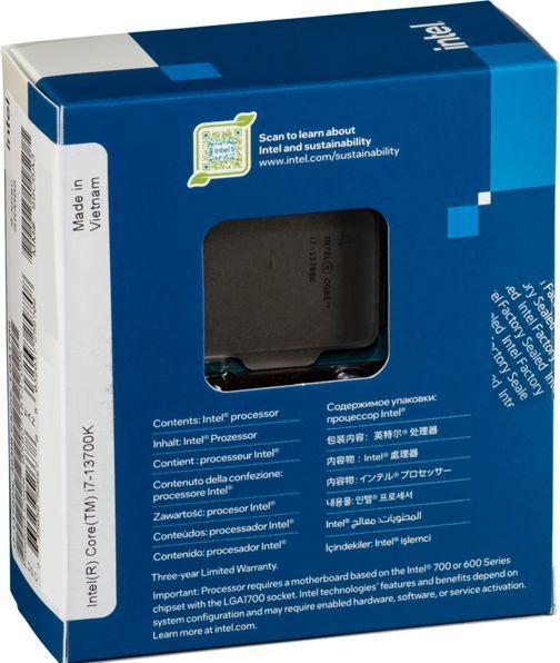 Image du produit Intel Core i7-13700K (LGA 1700, 3.40 GHz, 16 -Core)