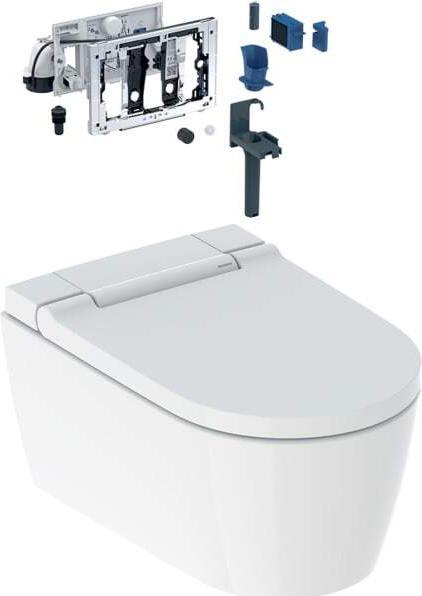 Actual product image Geberit AquaClean Sela complete WC system, wall-hung WC, DuoFresh, white, 146.226.01.