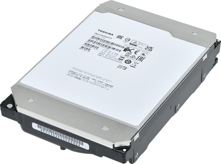 Actual product image Toshiba MG10 Series (20 TB, 3.5", CMR)
