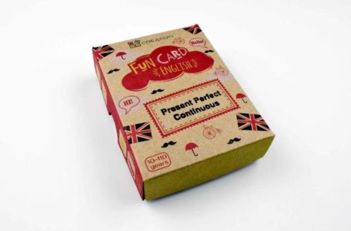Produktbild Creative Lustige Karte Englisch Present Perfect Continuous (Englisch)