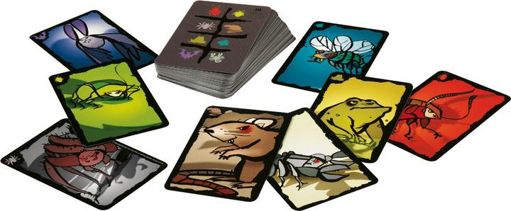 Drei Magier Spiele - Le Poker Des Cafards, Gioco Di Carte In Francese Per 2-6 Giocatori, Da 8 Anni, Durata 15 Minuti