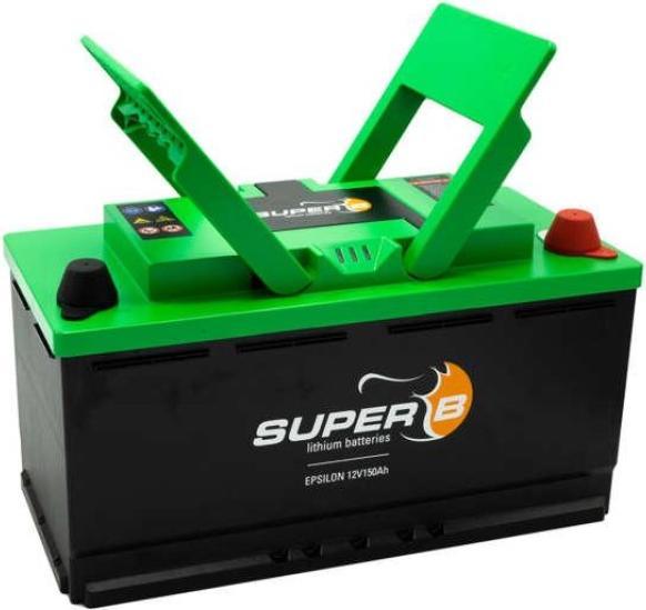 Actual product image Super B Super-B Epsilon 12V 150Ah Lithium Battery (12.80 V, 150 Ah)