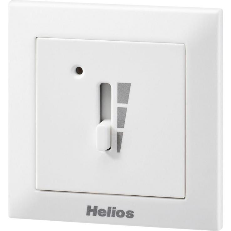 Helios Apparatebau Bedienelement 4265 KWL-BE, Schalter inkl.Betriebsanzeige, Taster + Schalter, Weiss