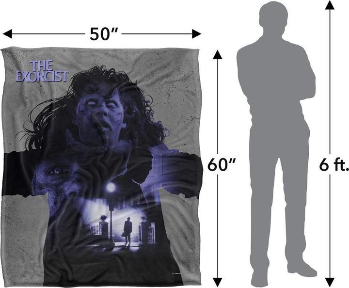 Immagine prodotto The Exorcist Locandina del Film Coperta (152 x 127 cm)