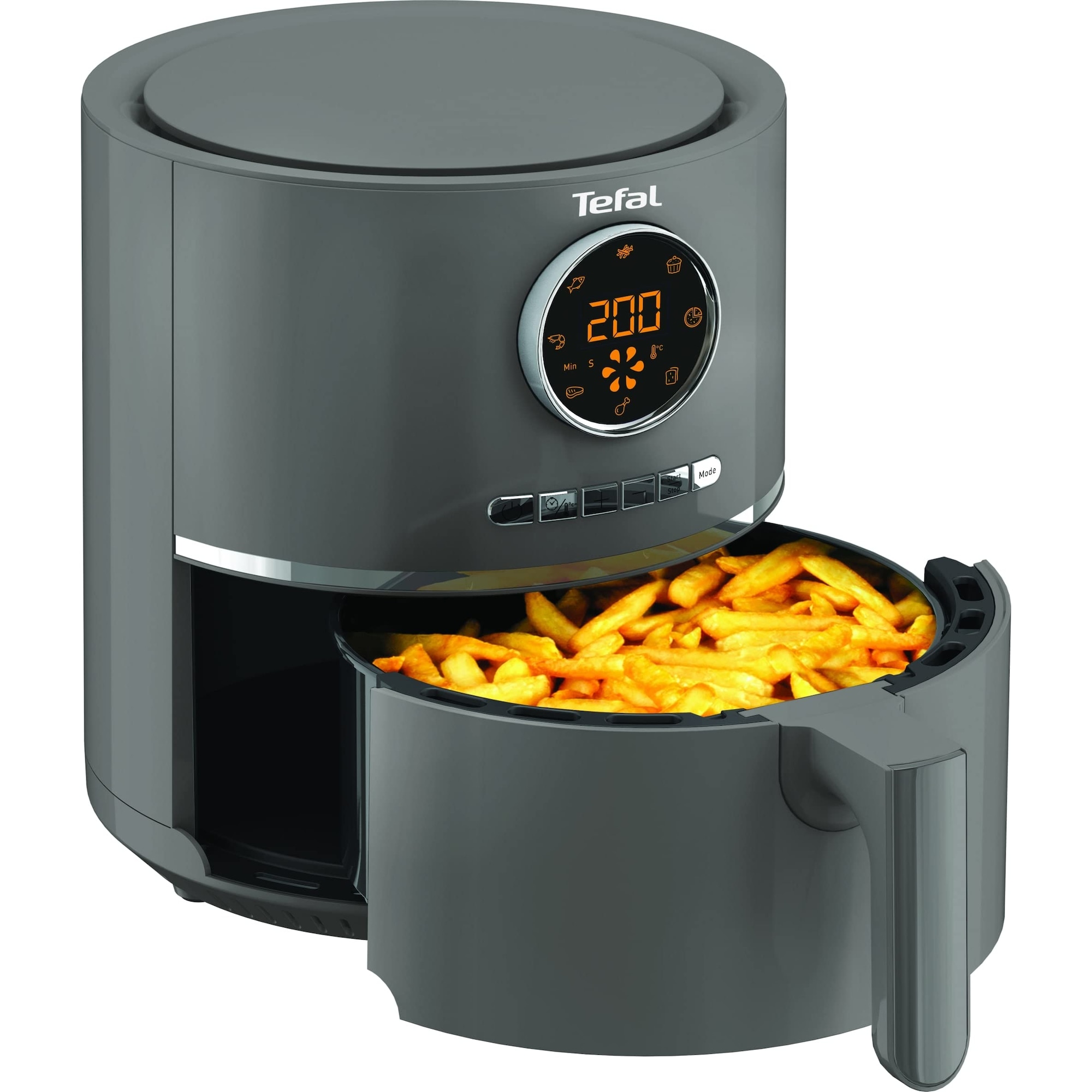 Tefal EY111B Fry, Fritteuse, Grau