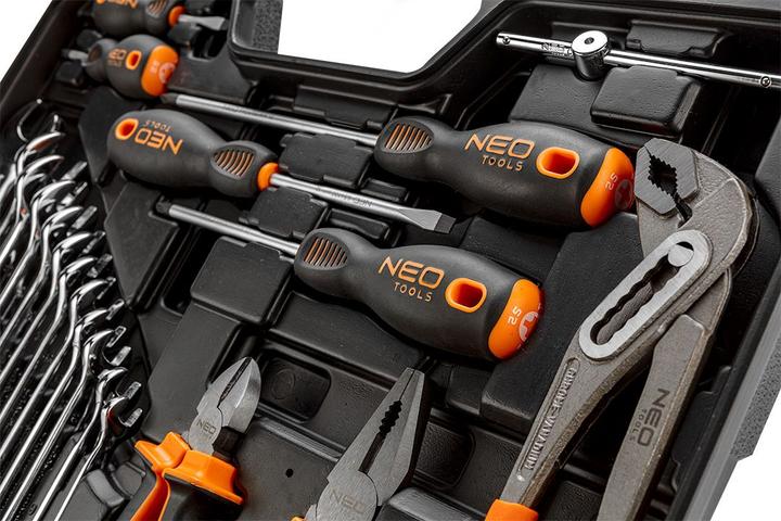 Image du produit Neo Jeu d'outils à main 1/2", 1/4" (143 pcs.)