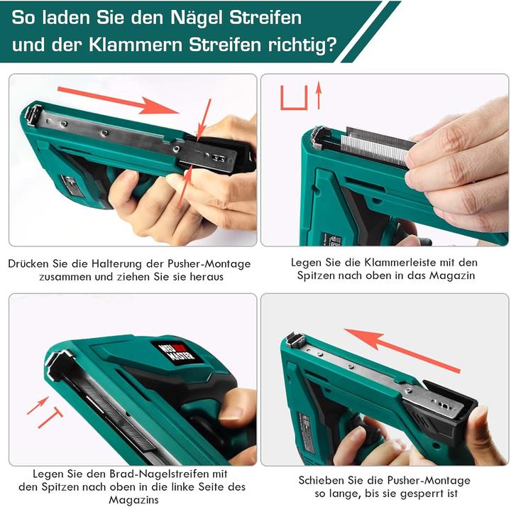 Actual product image Neu Master Electric Tacker NTC0060 (Nail gun, Tacker)