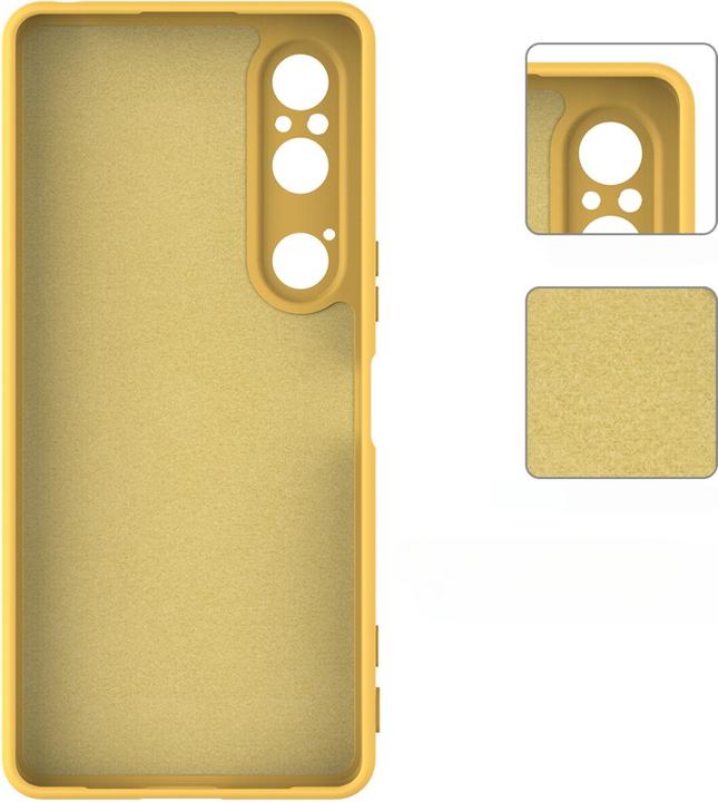 Actual product image Cover-Discount Sony Xperia 1 VI - Silicone rubber cover (Sony Xperia 1 VI)