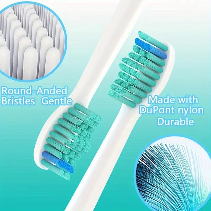 Actual product image ASMI Sonic replacement toothbrushes, toothbrush head, 8 pieces (8 x)