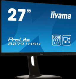 Actual product image iiyama ProLite XU2792HSU-B1 LED screen 68.6 cm (27 inch) 1920 x 1080 pixel Full HD LCD Black (1920 x 1080 pixels, 27")