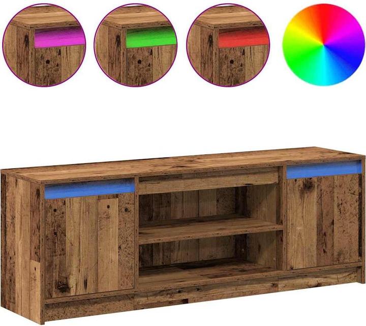 Produktbild vidaXL Wandmontierte TV Einheit (34 x 34 x 50 cm)