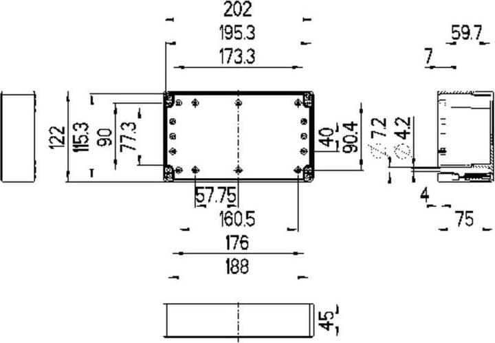 Produktbild Spelsberg TG IP67 enclosure, ABS, clear lid (Gehäuse)