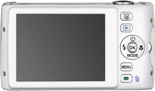 Image du produit Pentax Optio P80, 12 MPixels, zoom 4x WW, vidéo HD, blanc (1/2,3'')