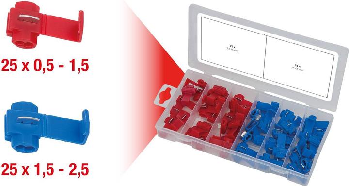 Actual product image KS Tools Branch connectors assortment, 50 pcs
