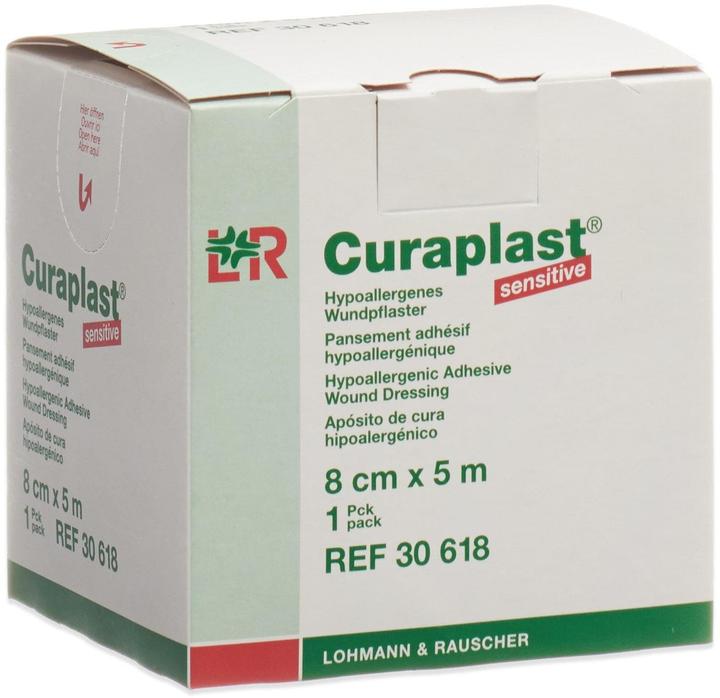 Lohmann & Rauscher Wound dressing 8cmx5m skin coloured (1x)