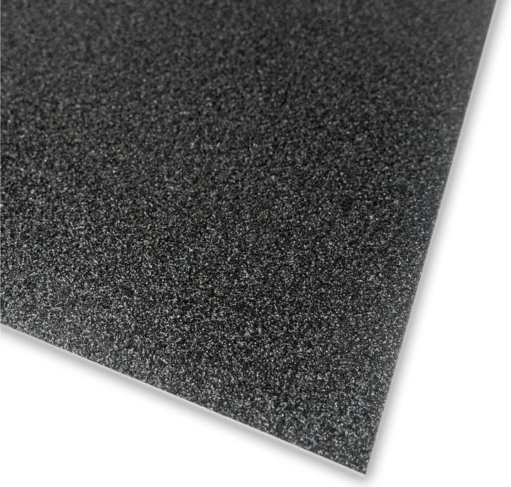 Produktbild Ursus Glitzerkarton A4, 300 gm2, 10 Blatt, Schwarz (330 g/m², 10 x)