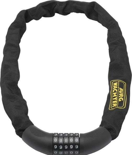 Produktbild Burg Wächter Kettenschloss 280 C 90 BLACK (90 cm)