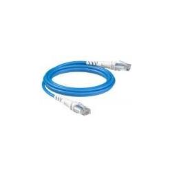 PatchSee THEPATCHCORD Cat6A RJ45 Patch cable U/UTP blue - 2.1m (U/UTP, CAT6a, 2.10 m), Netzwerkkabel