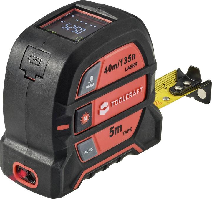Image du produit Toolcraft Télémètre laser (40 m)