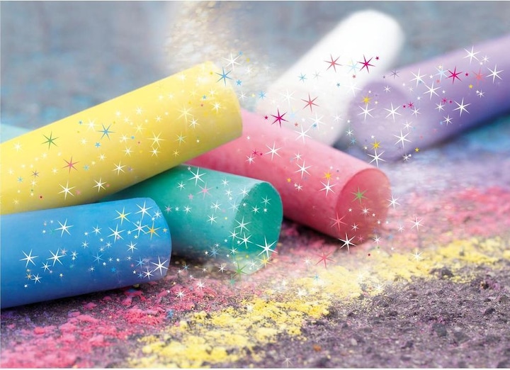 Image du produit EberhardFaber Paillettes de craie de rue (Multicolore, 6 x)
