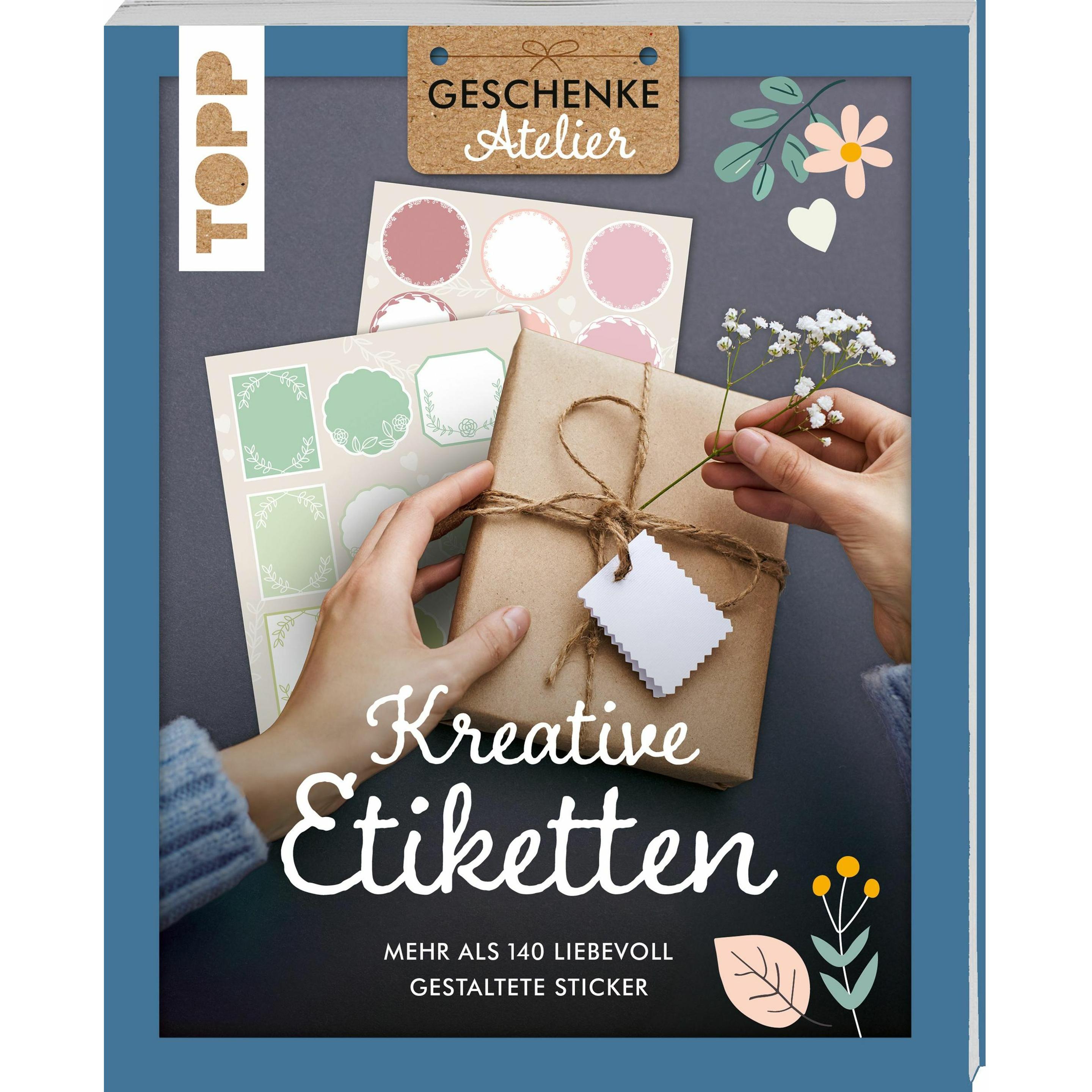 Geschenkeatelier. Kreative Etiketten, Ratgeber von frechverlag