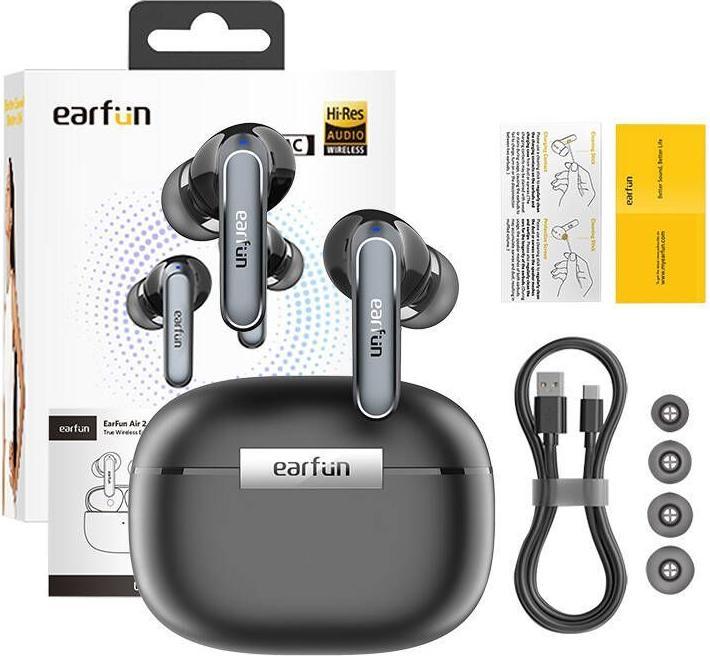 Productafbeelding EarFun Air 2 (Geen ruisonderdrukking, 5.50 h, Draadloze)