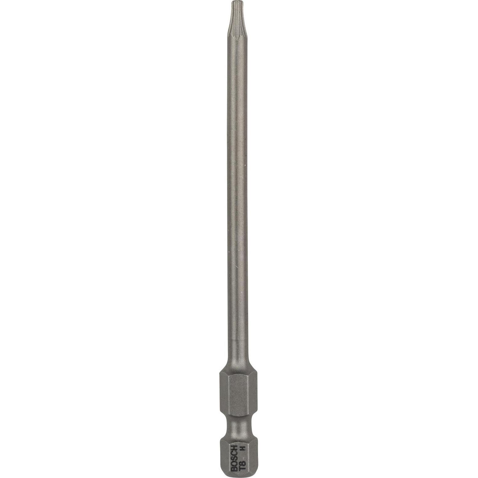 Bosch Professional Zubehör, Bits, Schrauberbit Extra-Hart T8, 89 mm, 1er-Pack (T 8)