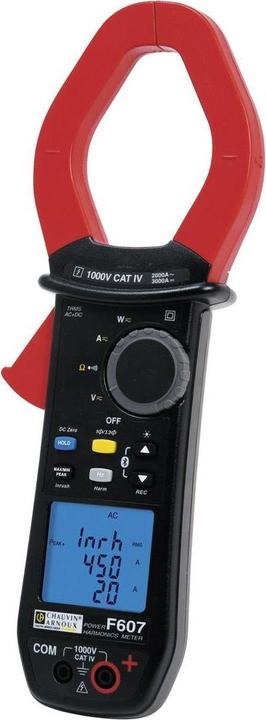 Chauvin Arnoux Stromzange digital F607 Kalibr (CAT IV 1000V)