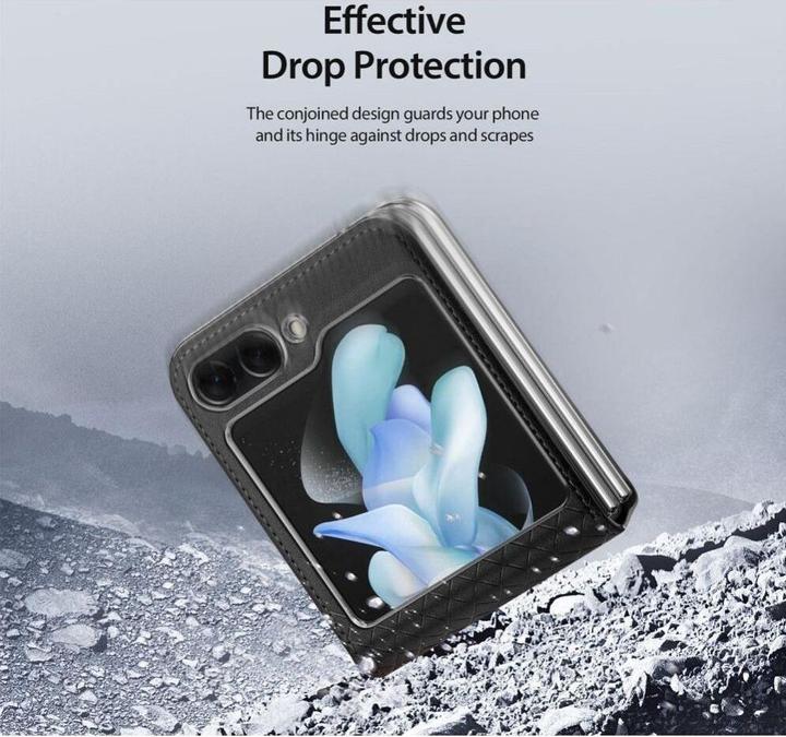Produktbild Dux Ducis Bril Series Leder Hülle (Samsung Galaxy Z Flip5)