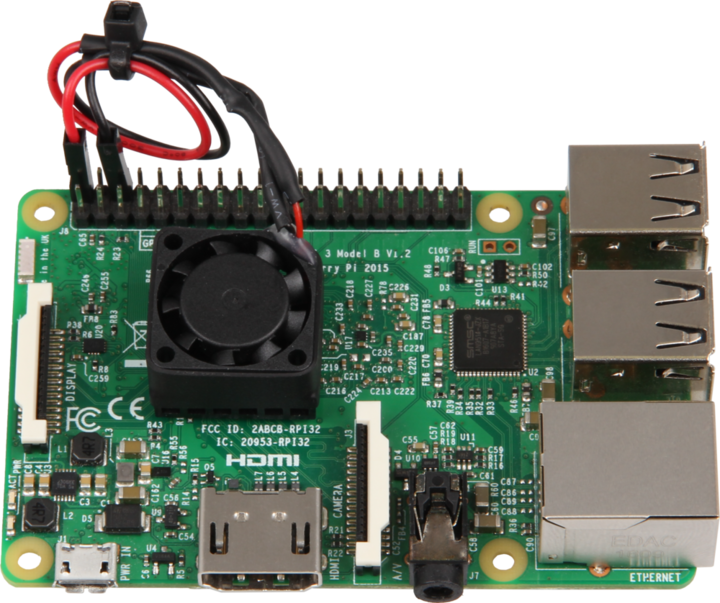Actual product image Joy-it Heatsink cooler