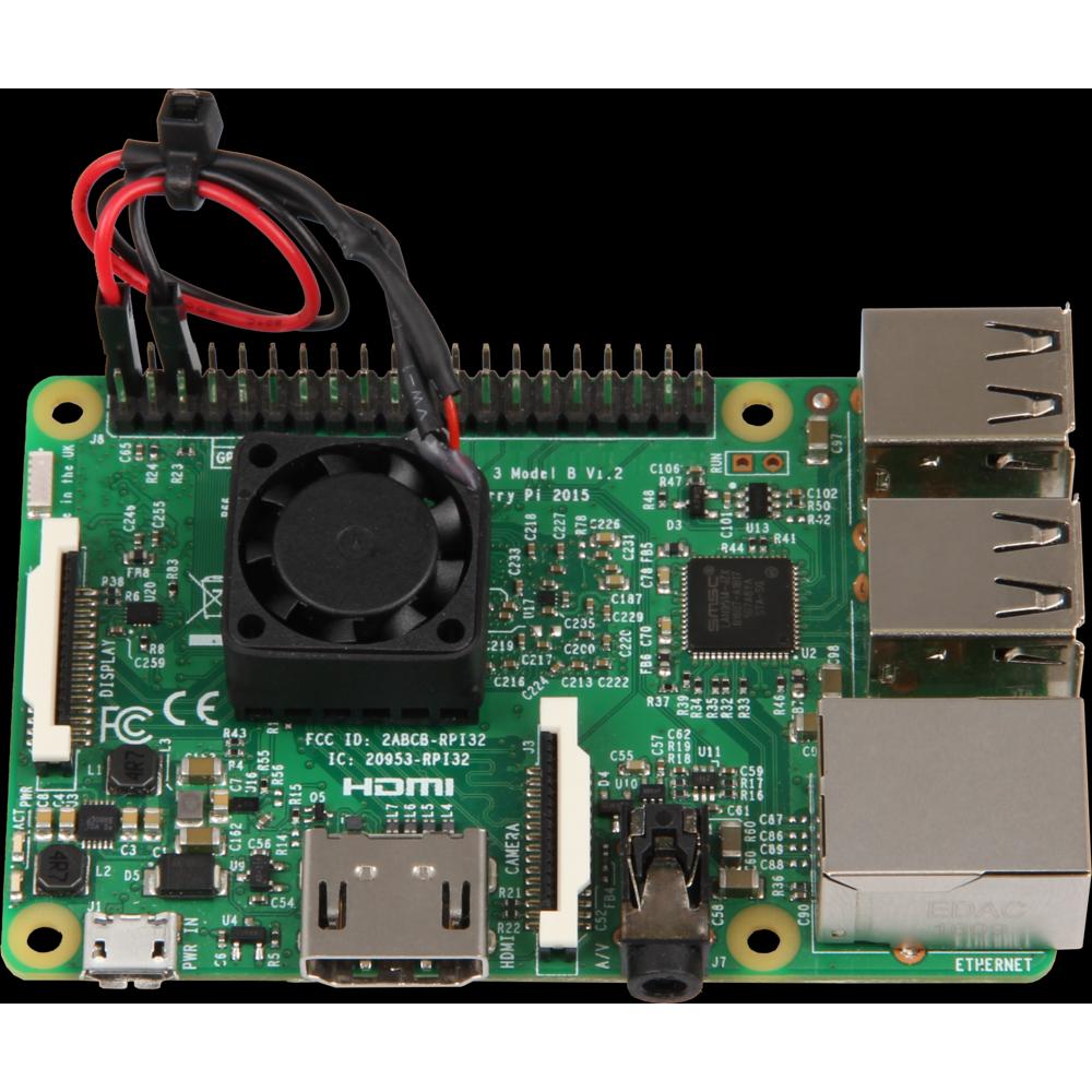 Thumbnail - Joy-it Heatsink Kühler, Entwicklungsboard Zubehör, Schwarz