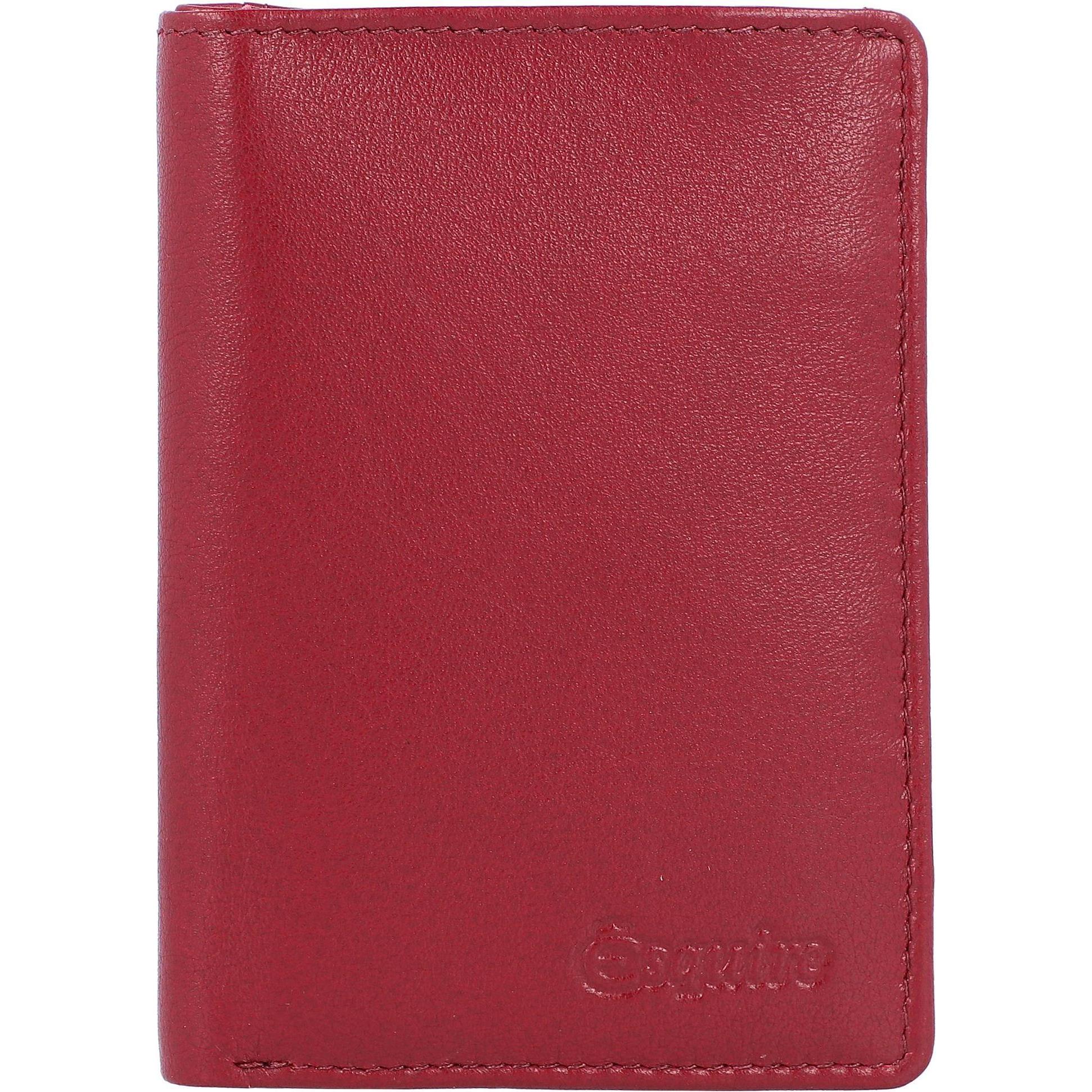 Thumbnail - Esquire, Damen, Portemonnaie, Oslo Kreditkartenetui RFID Leder 7,5 cm, Rot