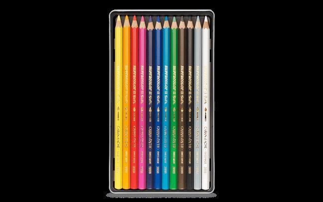 Produktbild Caran d'Ache Supracolor Aquarelle Metallschachtel (12 x)