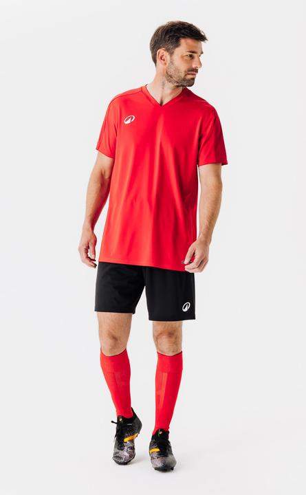 Actual product image Kipsta Damen/Herren Fussball Shorts - Essentiel Club schwarz (XL)