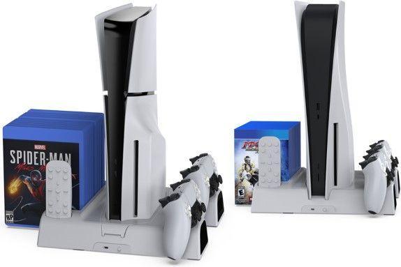 Actual product image Dobe Multifunctional cooler stand incl. charging dock (PS5)