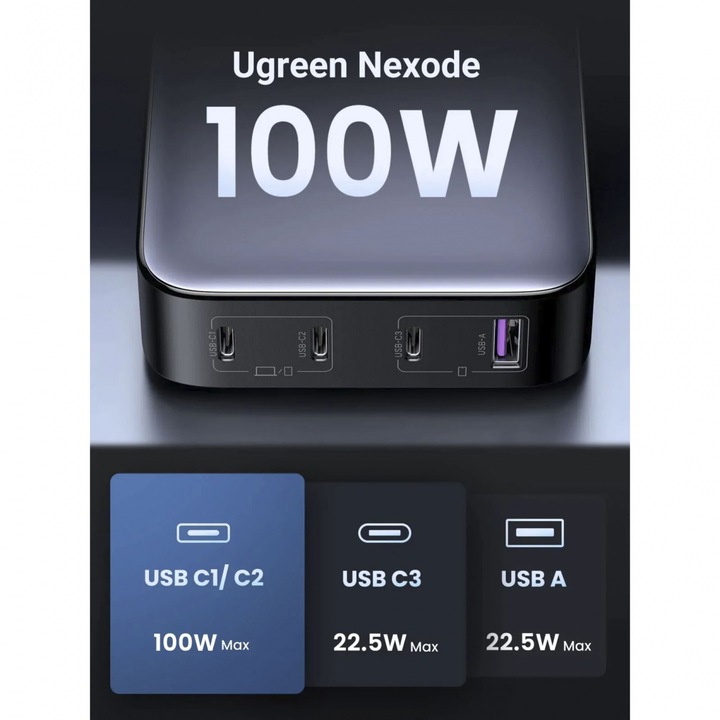 Image du produit Ugreen Nexode Desktop (100 W)